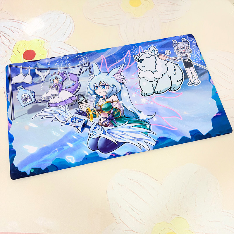 Door Mat Blank - Tappetino da Gioco Yugioh Laundry Dragonmaid