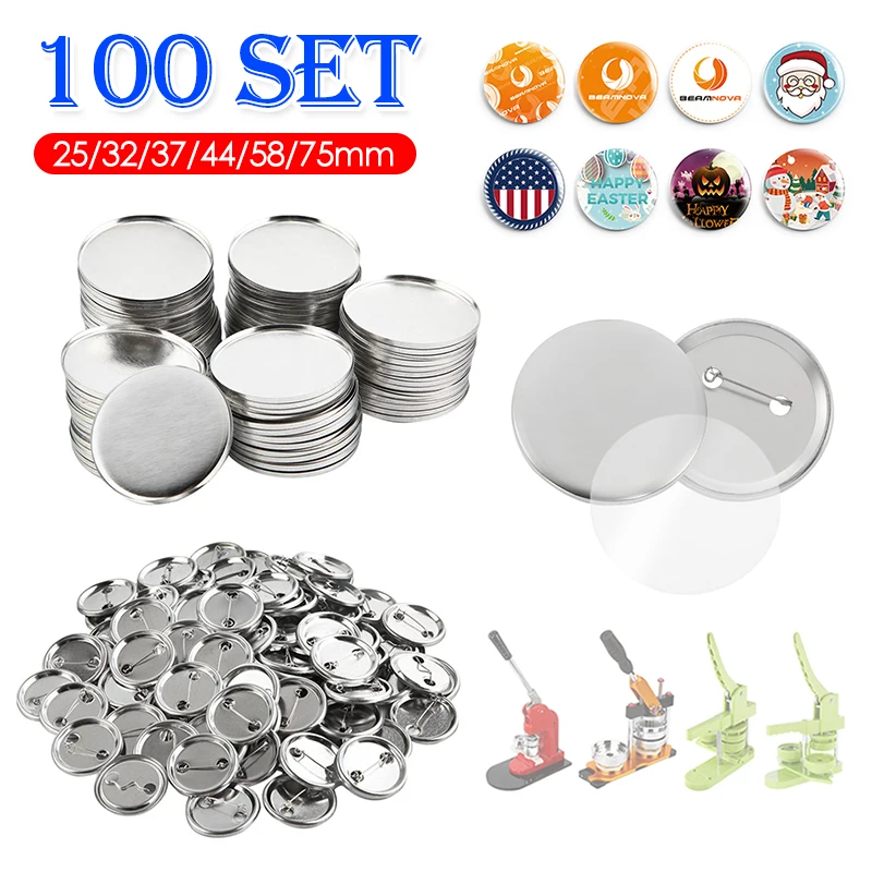 100Set Distintivo Vuoto Pin Bu - Button Badge Blank recensione e prezzo