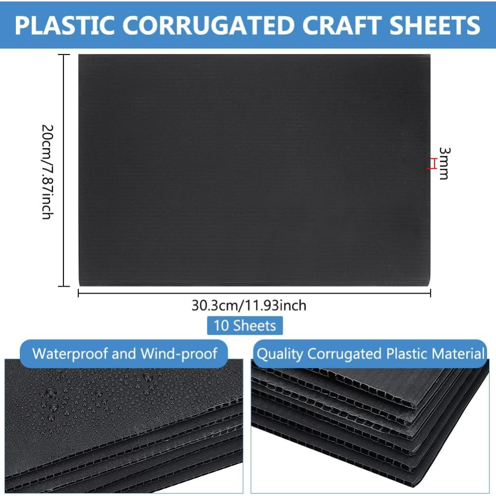 10 pezzi di fogli di plastica  - Yard Sign Blank recensione e prezzo